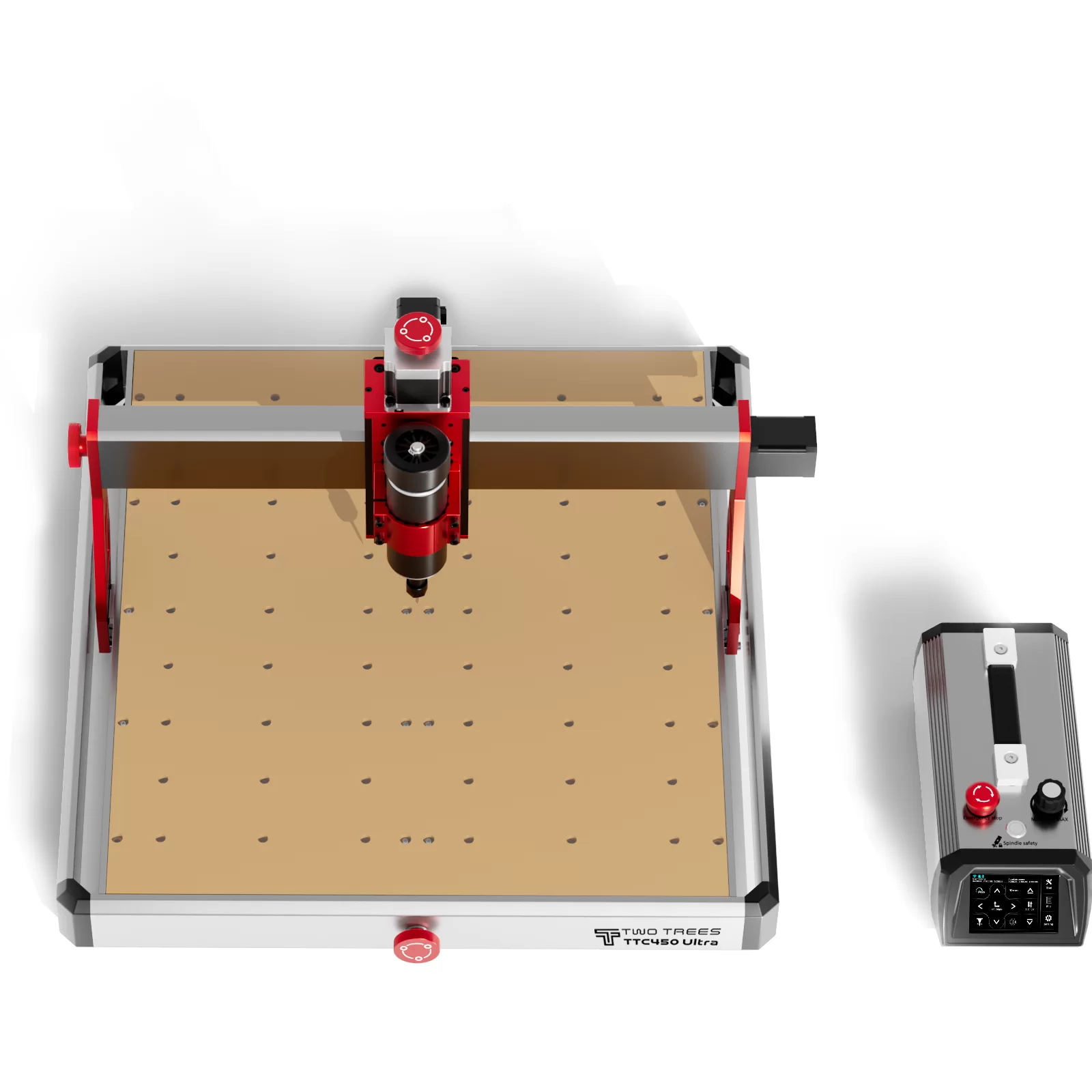 TWOTREES TTC450 Ultra 4-Axis CNC Combo Machine – AI-Powered Laser Engraver & Router for Wood, Stone, Aluminum, MDF, Paper and More - Image 4