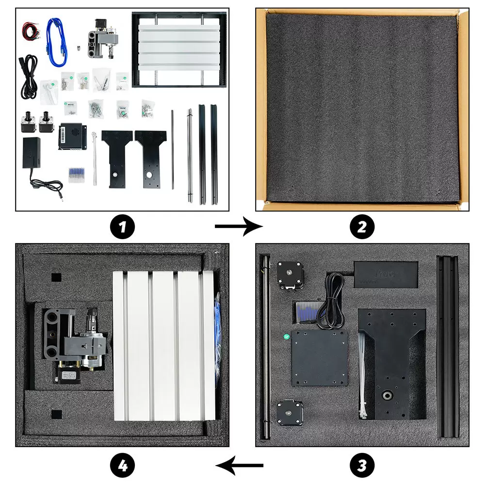 Twotrees TTC3018 CNC Laser Engraving Machine TTC3018S Cnc Portable Household DIY Tool Metal Plastic Acrylic PVC Wood Board GRBL - Image 7