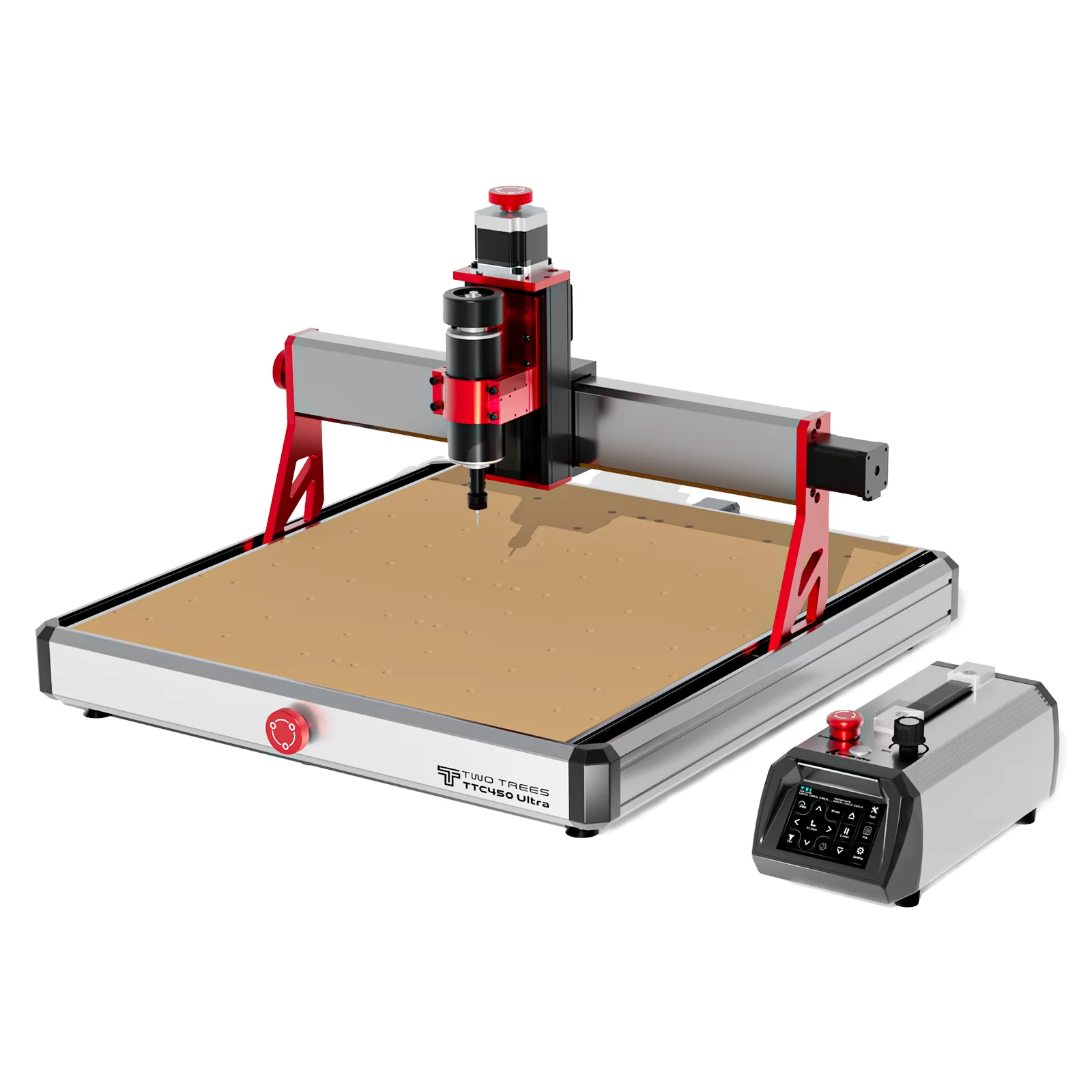 TWOTREES TTC450 Ultra 4-Axis CNC Combo Machine – AI-Powered Laser Engraver & Router for Wood, Stone, Aluminum, MDF, Paper and More - Image 6