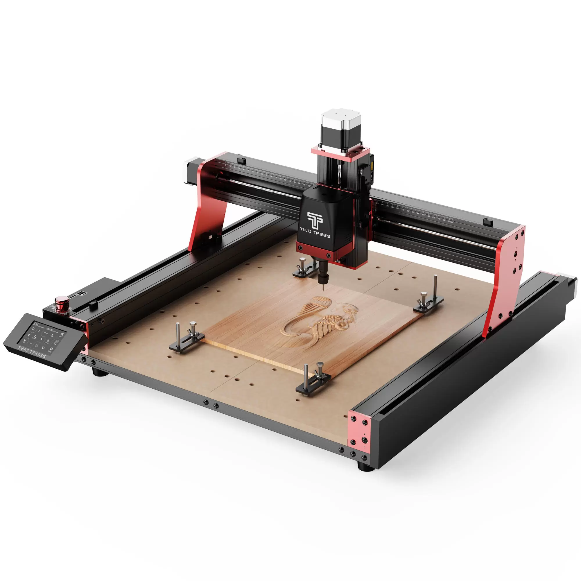 Twotrees TTC450 PRO Laser Milling Engraver Machine 4 AxisDIY Woodworking Cutting Screen UI Upgrade Support Switching Laser Mode - Image 6