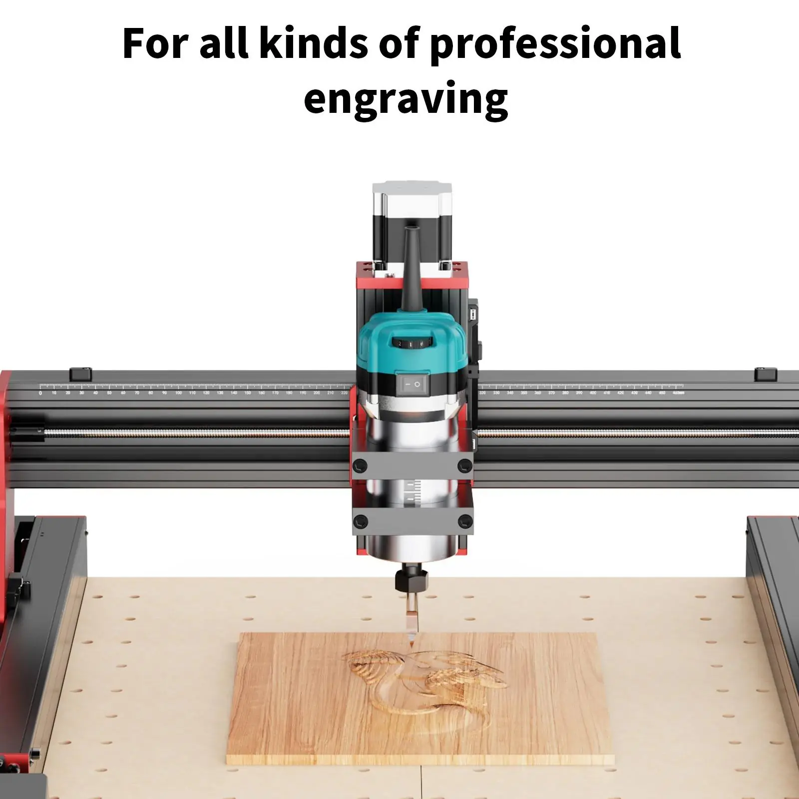TWOTREES TTC450 800W Wood Trimmer Spindle Assembly Kit, Mini CNC Engraving Router Tool Equipped with Storage Case for Multi-Type Processing Equipment - Image 7