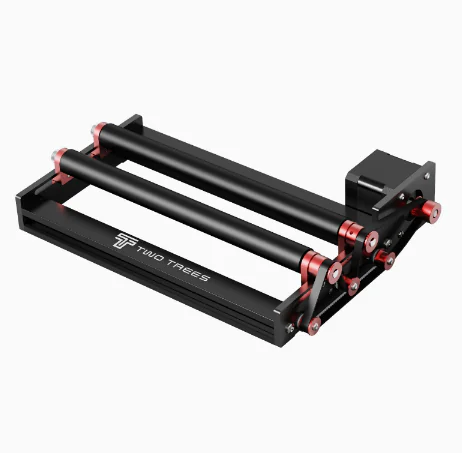 TWOTREES TR3 Y-Axis Rotary Roller Module Rotary Accessory Fit TTS Series 450nm Diode Laser Engraving Cutting Machine