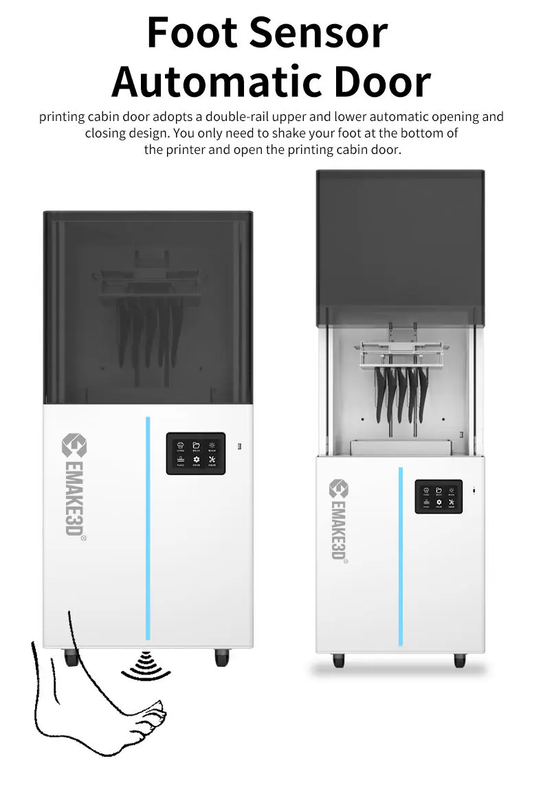 High-Power 4K DLP 3D Printer, 384×216mm Large Format Industrial Resin Printer, 1-Year Warranty - Image 3