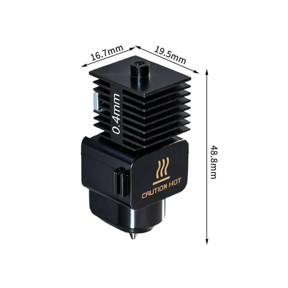 Hardened Steel Integrated High‑Speed Nozzle 3D Printing Component for Bambu A1 A1mini A2L 3D Printer - Image 2