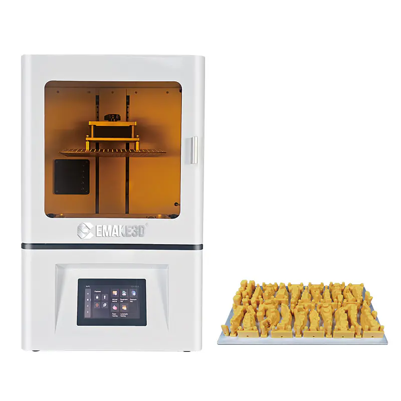 Emake 16K UV Resin 3D Printer, High‑Resolution 211*127*200mm Build Size, LCD Display USB Connection, New 1‑Year Warranty for Jewelry Wax Model Printing - Image 2