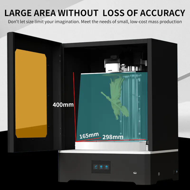 16K 14‑Inch Monochrome LCD Resin 3D Printer New Unit, High‑Resolution MSLA 3D Printer for Industrial Use, Gold Jewelry & Precision Model Manufacturing - Image 2