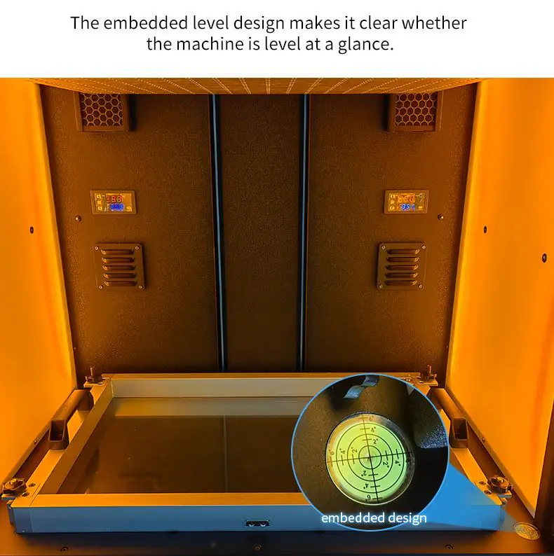 Emake 3D MegaLabs M1 DLP 3D Printer, Extra‑Large 533×300×550mm High‑Precision Resin Printer - Image 3