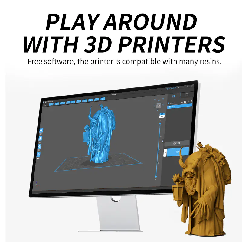 14" 16K Industrial‑Grade Automatic LCD 3D Printer | High Precision for Dental Molds - Image 2