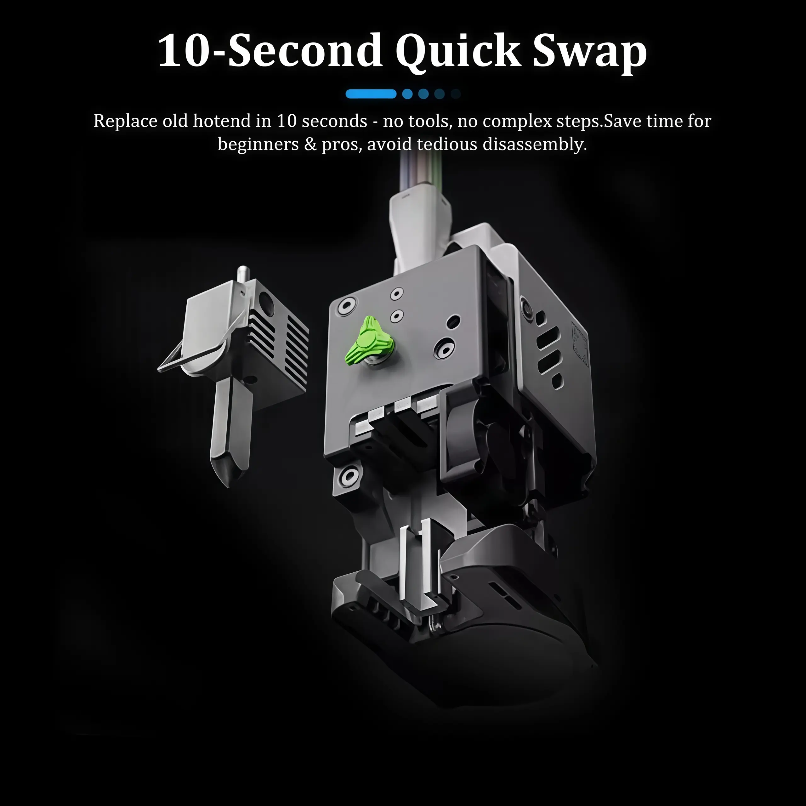 Quick‑Swap Hotend Nozzle Kit for Creality SPARKX I7, 0.2‑0.8mm 3D Printer Replacement Parts - Image 2