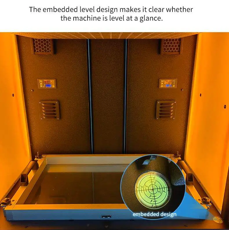 Automatic 4K DLP 3D Printer, Large-Size Industrial UV Curing Resin Printing Forming Machine - Image 2
