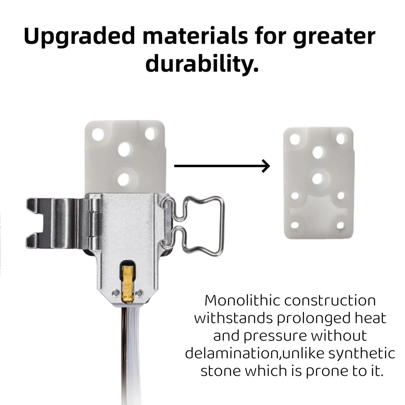 High Temperature Heater Kit Upgraded Zirconia Ceramic Base for Bambu Lab P2S Hotend Heating Assembly 3D Printer Spare Parts - Image 2