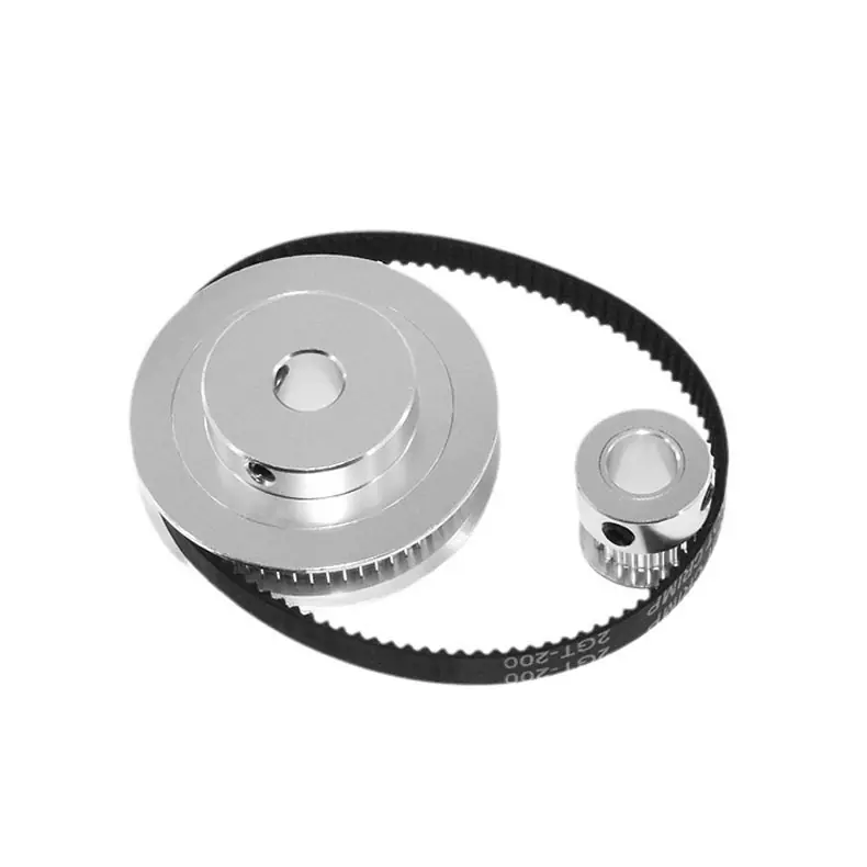 2GT Timing Pulley 20T 60T, 5mm Bore, 1:3 Reduction Ratio, Mechanical Transmission Assembly for 3D Printer - Image 4
