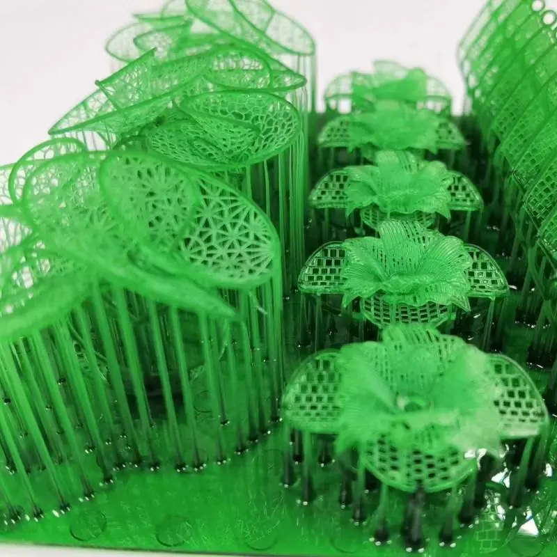 405nm Jewelry Photopolymer Resin, Skin‑Tone Green Yellow Transparent for Popular LCD DLP 3D Printers - Image 4
