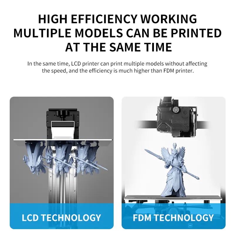 16K LCD 3D Printer, High Precision Desktop UV Resin Impresora 3D High‑Definition Digital Printer - Image 3