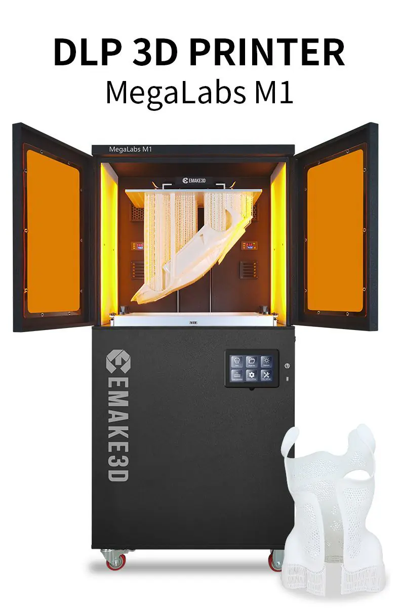 Emake 3D Automatic 4K DLP 3D Printer, Large Build Size 533×300×550mm for Industrial, Medical & Sculpture Use - Image 6
