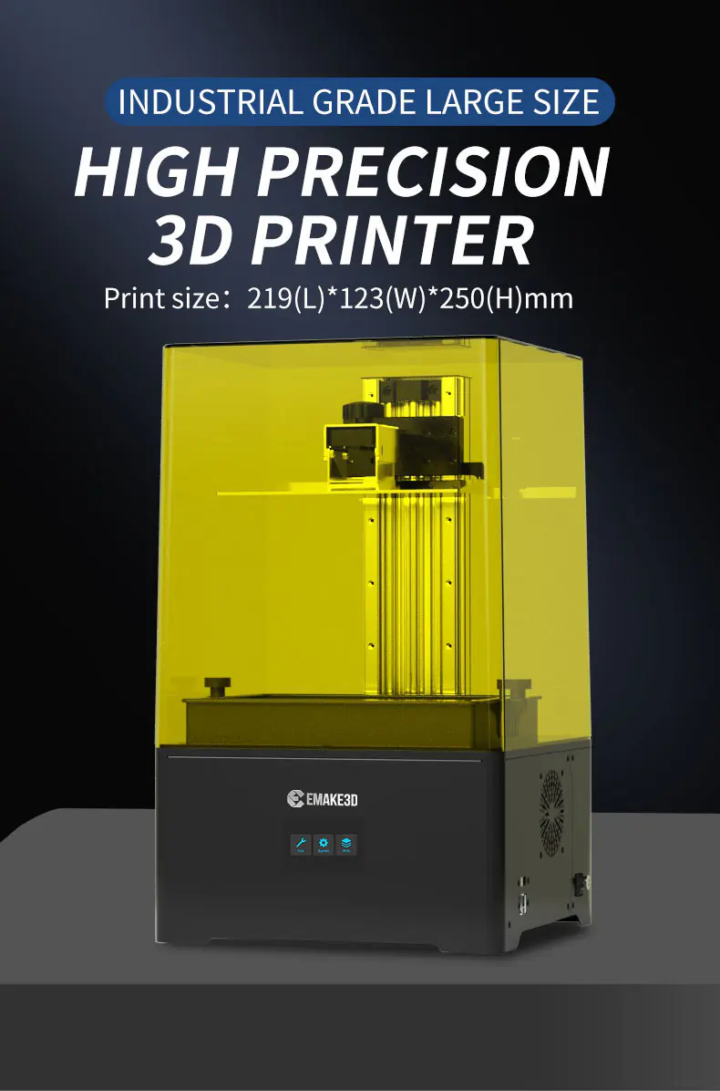 EMAKE 3D printer, MSLA LCD resin 3D printer, dental 3D printer, rapid resin 3D printing machine, OEM 3D printing equipment - Image 5