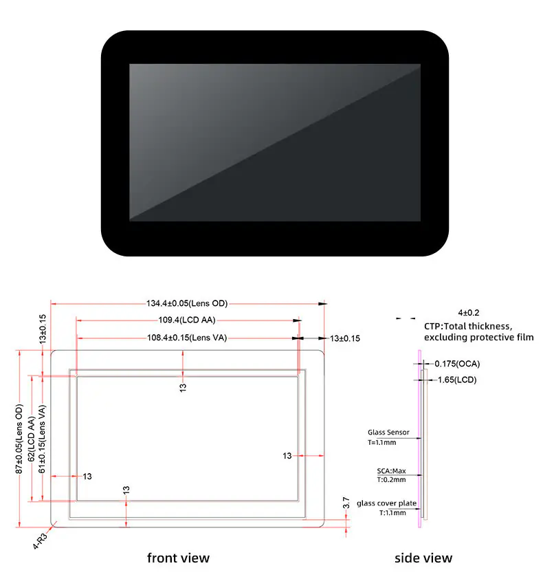 Wholesale EMAKE 3D Accessories, 5/7-inch Capacitive Touchscreen & Large Capacity Original Resin Vat - Image 5