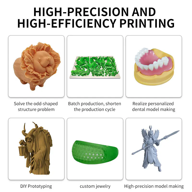 Wholesale EMAKE 3D 10.1" 16K MSLA Resin 3D Printer, High Precision Automatic Industrial Printer - Image 6