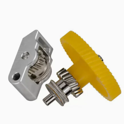 Integrated Hardened Nickel‑Plated Steel Extruder Gear Kit | Wear‑Resistant Upgrade Replacement Parts for Bambu Lab P2S 3D Printer - Image 2